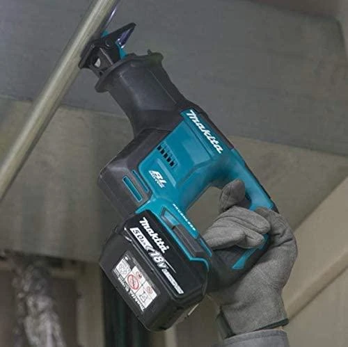 Makita DJR188RTJ Akumuliatorinis tiesinis pjūklas, 18 V, 2x5,0Ah Li-ion, BRUSHLESS