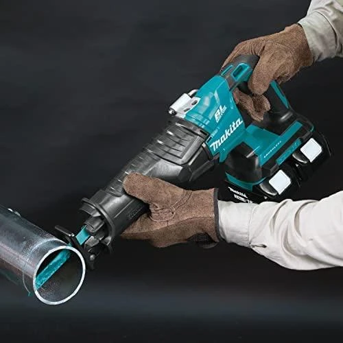 Makita DJR360Z Akumuliatorinis tiesinis pjūklas 2x18 V, Be akumuliatorių ir kroviklio!