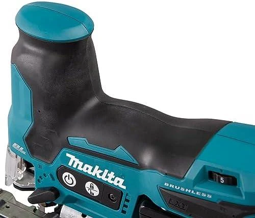 Makita DJV185Z Akumuliatorinis siaurapjūklis 18 V Li-ion, BL-motor, Cilindro formos rankena, Be akumuliatorių ir kroviklio!