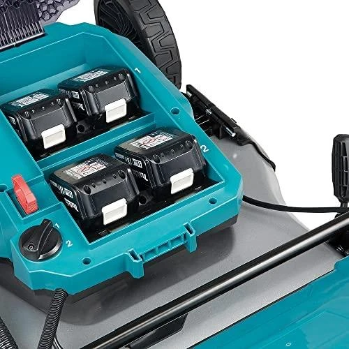 Akumuliatorinė savaeigė vejapjovė Makita DLM532PT4; 2x18 V; 4x5,0 Ah akum.