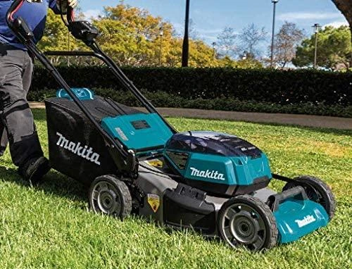 Akumuliatorinė savaeigė vejapjovė MAKITA DLM532Z 18Vx2, 53 cm, 4in1, be akumuliatorių ir kroviklio