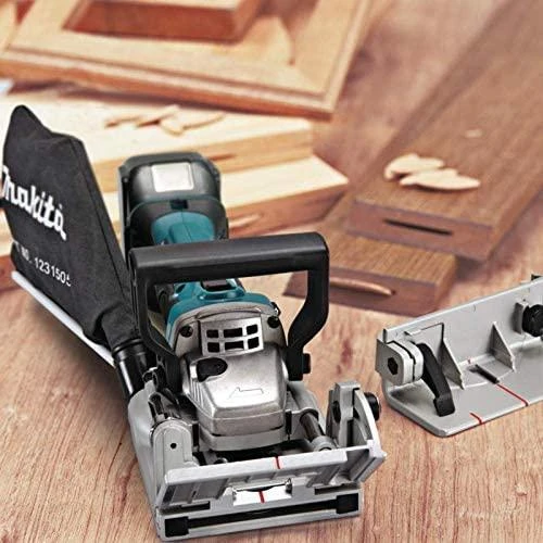 Akumuliatorinė sujungimų freza Makita DPJ180Z, 18 V Li-ion, Be akumuliatorių ir kroviklio