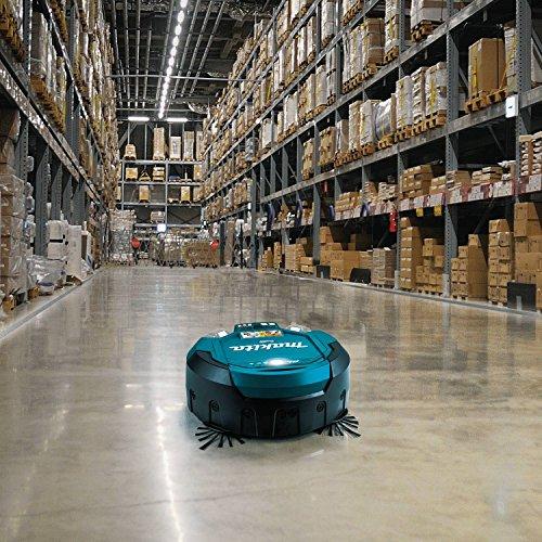 Dulkių siurblys - robotas Makita DRC200Z 2x18V Li-Ion, be akumuliatorių ir kroviklio!