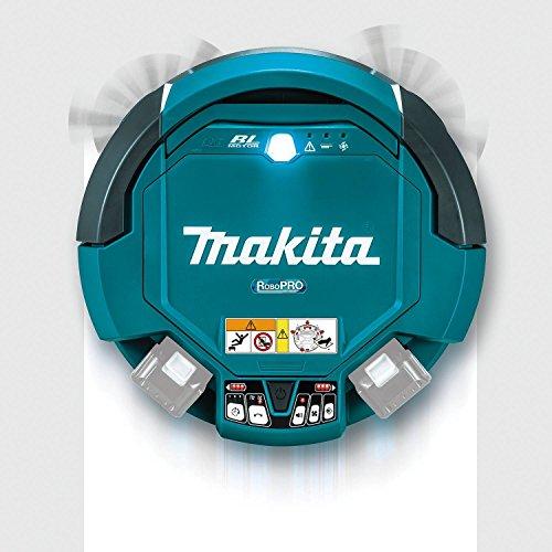 Dulkių siurblys - robotas Makita DRC200Z 2x18V Li-Ion, be akumuliatorių ir kroviklio!