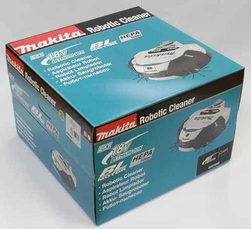 Makita DRC300Z Akumuliatorinis Robotų dulkių siurblys 2x18 V Li-ion, Be akumuliatorių ir kroviklio!