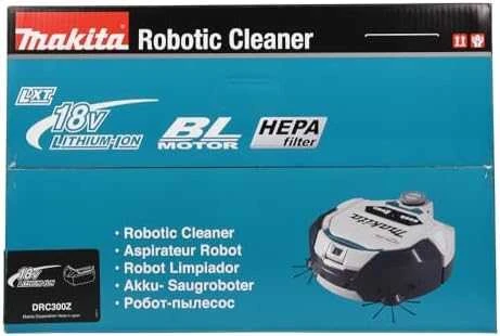 Makita DRC300Z Akumuliatorinis Robotų dulkių siurblys 2x18 V Li-ion, Be akumuliatorių ir kroviklio!