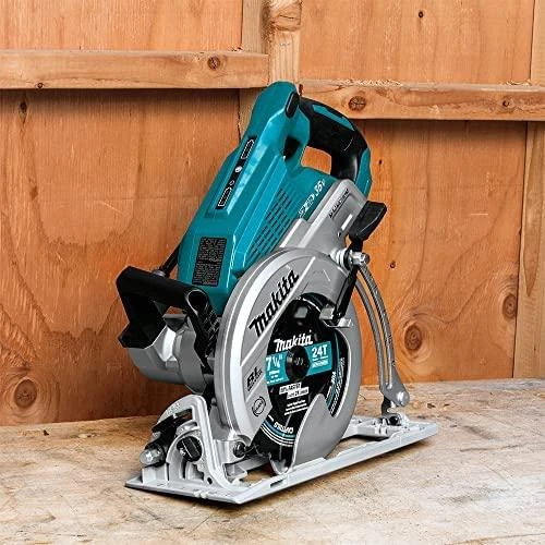 Makita DRS780Z Akumuliatorinis diskinis pjūklas, 2x18V, 65 mm, ø185x30mm, Be akumuliatorių ir kroviklio!