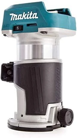 KRAŠTŲ FREŽUOJA MAKITA 18V 2x5,0Ah PRIEDAI MAKPAC DRT50RTJX2