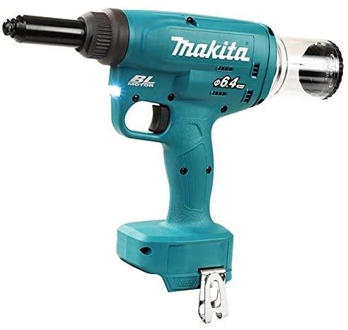 Makita DRV250Z Akumuliatorinis kniediklis; 18V; BL-motorootor; 4,8 - 6,4 mm, 20kN, Be akumuliatorių ir kroviklio!