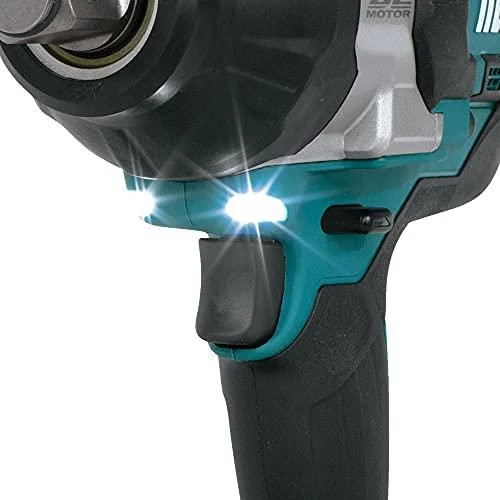 Makita DTW1002Z Akumuliatorinis smūginis veržliasukis 18V, 1200 Nm, LED, 1/2", Be akumuliatorių ir kroviklio!
