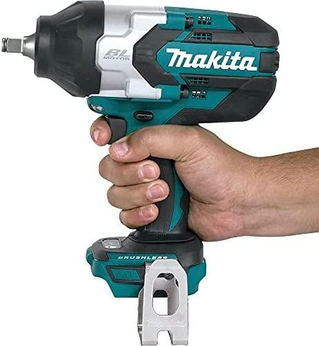 Makita DTW1002Z Akumuliatorinis smūginis veržliasukis 18V, 1200 Nm, LED, 1/2", Be akumuliatorių ir kroviklio!
