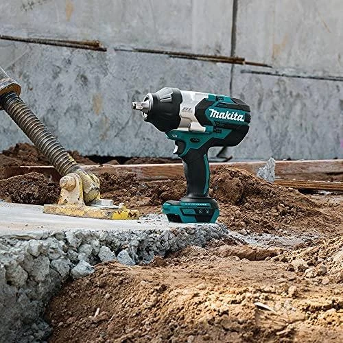 Makita DTW1002Z Akumuliatorinis smūginis veržliasukis 18V, 1200 Nm, LED, 1/2", Be akumuliatorių ir kroviklio!