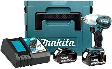 Smūginis veržliasūkis Makita DTW251RTJ; 18 V; 2x5,0 Ah akum.