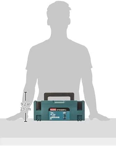 Makita DTW300RTJ Akumuliatorinis smūginis veržliasukis 18V, 2x5,0Ah Li-ion, 330 Nm, 1/2", LED, MAKPACK