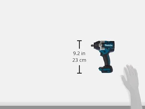 Makita DTW700Z Akumuliatorinis smūginis veržliasukis 18V, 700/1000 Nm, LED 1/2", Be akumuliatorių ir kroviklio!