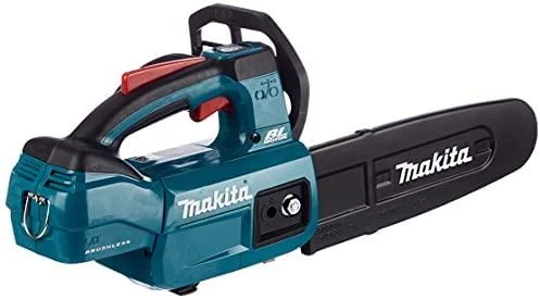 Makita DUC254CZ Akumuliatorinis grandininis pjūklas, 18 V, BL variklis, 250 mm (drožimo juosta), 24 m/s, be akumuliatoriaus ir krovikli