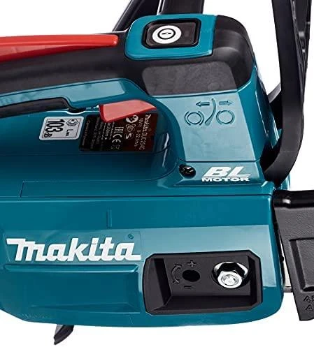 Makita DUC254CZ Akumuliatorinis grandininis pjūklas, 18 V, BL variklis, 250 mm (drožimo juosta), 24 m/s, be akumuliatoriaus ir krovikli