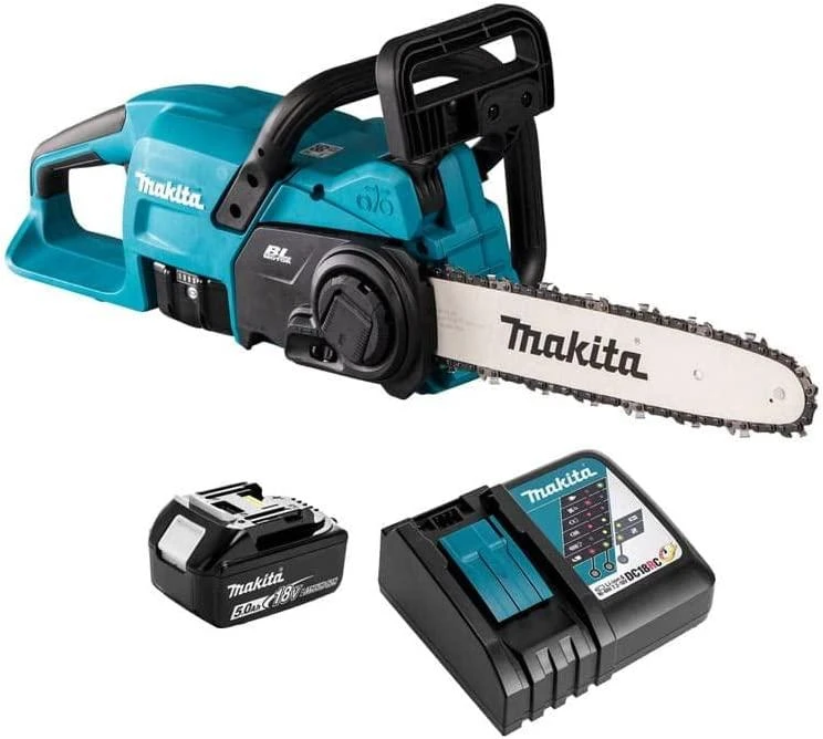 Grandininis pjūklas akumuliatorinė pjūklas grandininis 30cm, 18V Makita [DUC307RTX3] 5,0Ah + Dovana rękawice