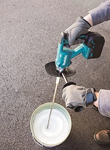Makita DUT130Z Akumuliatorinė maišyklė 18V; M12/M14; 0-350/3000 r/min; 2,5kg, Be akumuliatorių ir kroviklio!