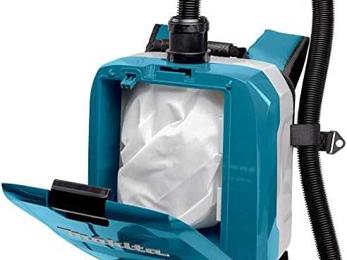 Makita DVC665ZU Akumuliatorinis (kuprinė) dulkių siurblys 2x18 V Li-ion, AWS, No acc., komplektuojama be akumuliatorių ir kroviklio!