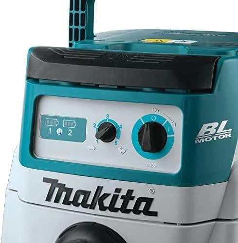 Makita DVC156LZX1 Akumuliatorinis dulkių siurblys 2x18 V Li-ion; Be akumuliatorių ir kroviklio! RAMIOJE!