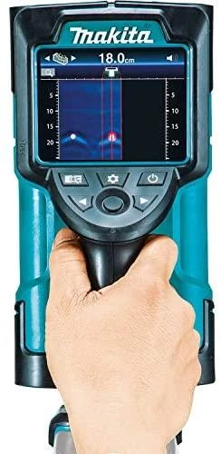Makita DWD181ZJ Akumuliatorinis grindų ir sienų skeneris, 18V, Be akumuliatorių ir kroviklio!, MAKPACK