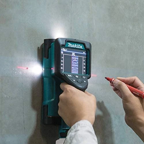 Makita DWD181ZJ Akumuliatorinis grindų ir sienų skeneris, 18V, Be akumuliatorių ir kroviklio!, MAKPACK