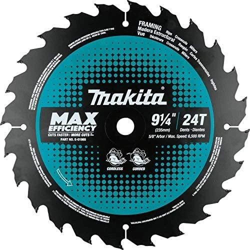 Makita T.C.T. pjūklas EFFICUT 235X2.2X30mm 20° T24 E-01909 T.C.T • 235 x30 mm • T24 • 20° • Medienai
