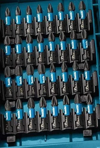 Makita Sukimo antgalių rinkinys E-03109 Impact Juodas • 90 vnt. • 25/50