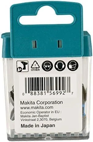Makita Torsion sukimo antgalis (C-form), PZ2-25mm, 15vnt. Impact Premier E-03252 PZ2 • 25 mm • 1/4" • 15 Vnt