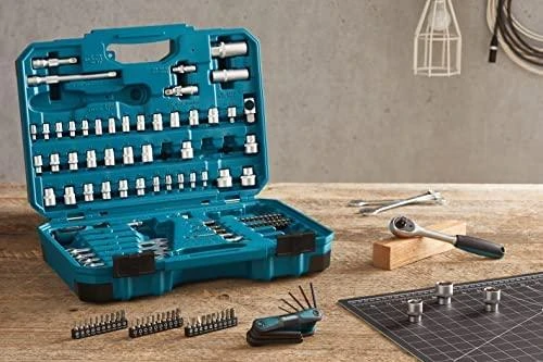 Makita rankinių įrankių rinkinys Makita E-06616 120 vnt.