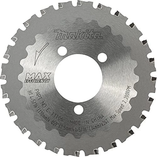 Makita Pjovimo diskas 110x34MM, Z-24, EFFICUT METAL E-11097