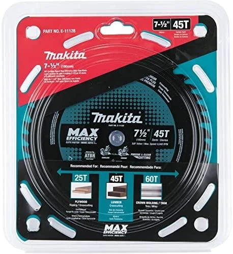 Makita T.C.T. pjūklas 190X20X1,85mm 10° T45 EFFICUT E-11156