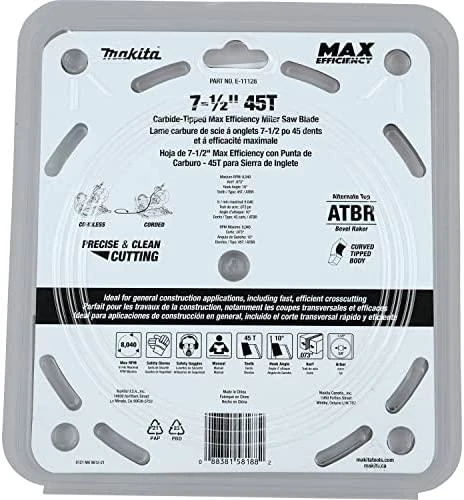 Makita T.C.T. pjūklas 190X20X1,85mm 10° T45 EFFICUT E-11156