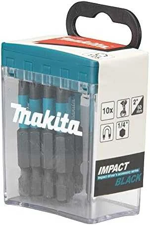 Makita Sukimo antgalis , T25X50mm, 10vnt. IMPACT Juodas E-12435