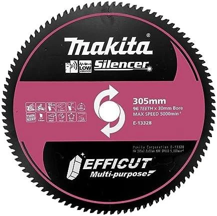 Makita T.C.T. pjūklas 305X30X2MM -3° , T96, EFFICUT Aluminum E-13312