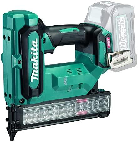 Makita FN001GZ Akumuliatorinis viniakalis XGT, 18Ga, 15-40mm, 100pcs., "Z" versija - komplektuojamas be akumuliatoriaus ir kroviklio