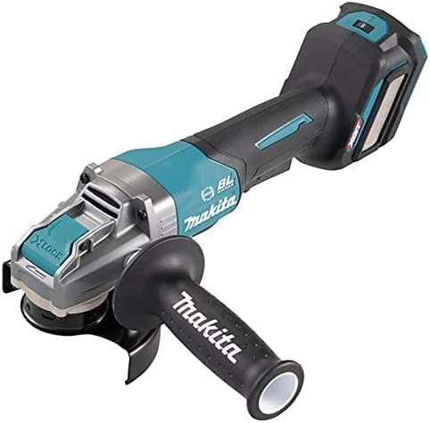 Makita GA044GZ Kampinis šlifuoklis XGT, 125MM, 0-8500RPM; bešepetėlinis variklis; elektrinis stabdys; AFT; AWS (be AWS lusto); reguliuojamas greitis 3,000 - 8,500RPM; X-LOCK; Svirtinis jungiklis; "Z" versija - komplektuojamas be akumuliatoriaus ir kroviklio