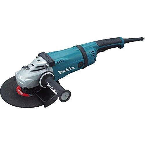 Makita GA9040SF01 Kampinis šlifuoklis, 2600 W, 230 mm, 6,7kg, pasukama galinė rankena, antivibracinė šoninė rankena, super flanšas