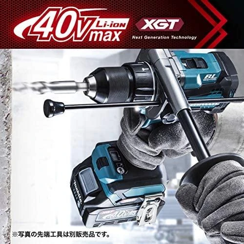 Makita HP001GZ Smūginis Akumuliatorinis gręžtuvas-suktuvas XGT, 140/68Nm, bešepetėlinis variklis, 13mm metalinis griebtuvas, "Z" versija - komplektuojamas be akumuliatoriaus ir kroviklio
