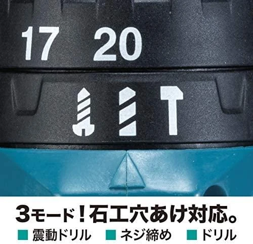 Makita HP333DZ Akumuliatorinis smūginis gręžtuvas 12V MAX, 30/14 Nm, 10mm; Be akumuliatorių ir kroviklio!