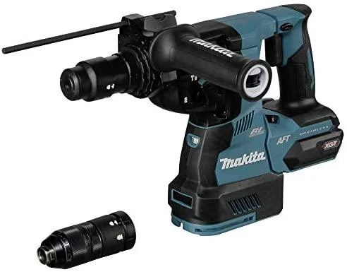 Makita HR002GZ02 Perforatorius XGT, 2,9 J, 28mm; 4,1kg, bešepetėlinis variklis, greitojo keitimo griebtuvas, AFT; AWS (su AWS lustu); AVT; Soft no load; XPT; MAKPAC lagaminas; "Z" versija - komplektuojamas be akumuliatoriaus ir kroviklio