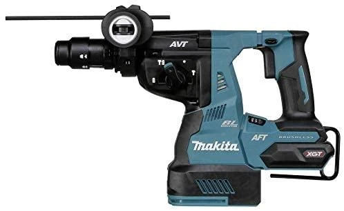 Makita HR002GZ02 Perforatorius XGT, 2,9 J, 28mm; 4,1kg, bešepetėlinis variklis, greitojo keitimo griebtuvas, AFT; AWS (su AWS lustu); AVT; Soft no load; XPT; MAKPAC lagaminas; "Z" versija - komplektuojamas be akumuliatoriaus ir kroviklio