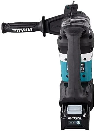 Makita HR005GM202 Perforatorius XGT, SDS-MAX, 8 J, 40mm; 7,4kg, bešepetėlinis variklis, AVT, AFT, AWS (su AWS lustu); XPT; 2X4,0Ah, greitasis kroviklis