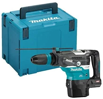 Makita HR005GZ01 Perforatorius XGT, SDS-MAX, 8 J, 40mm; 7,4kg, bešepetėlinis variklis, AVT, AFT, AWS (su AWS lustu); XPT; "Z" versija - komplektuojamas be akumuliatoriaus ir kroviklio