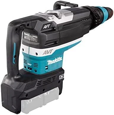 Makita HR006GZ Perforatorius XGT, 40V MAX x2 (80V MAX), SDS-MAX, 21,4 J, 52mm; 12,9kg, bešepetėlinis variklis, AVT, AFT, AWS (be AWS lusto); XPT; "Z" versija - komplektuojamas be akumuliatoriaus ir kroviklio