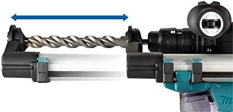 Makita HR009GZ01 Perforatorius XGT, 3,9 J, 28mm; 5,3kg, bešepetėlinis variklis, greitojo keitimo griebtuvas, AFT; AWS (be AWS lusto); AVT; XPT; "Z" versija - komplektuojamas be akumuliatoriaus ir kroviklio