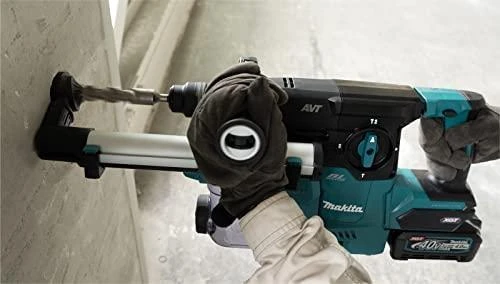 Makita HR009GZ01 Perforatorius XGT, 3,9 J, 28mm; 5,3kg, bešepetėlinis variklis, greitojo keitimo griebtuvas, AFT; AWS (be AWS lusto); AVT; XPT; "Z" versija - komplektuojamas be akumuliatoriaus ir kroviklio