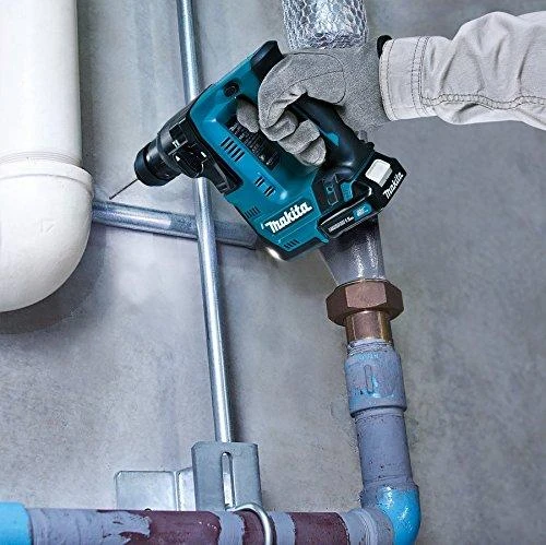 Makita HR140DZ Akumuliatorinis perforatorius, 12V MAX, SDS+, LED, Be akumuliatorių ir kroviklio!