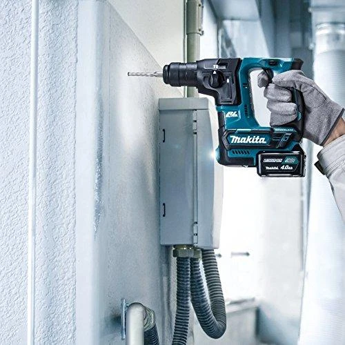 Makita HR166DSMJ Akumuliatorinis perforatorius, 12V MAX, SDS+, LED, 2x4,0AH